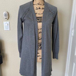 Grey cardigan